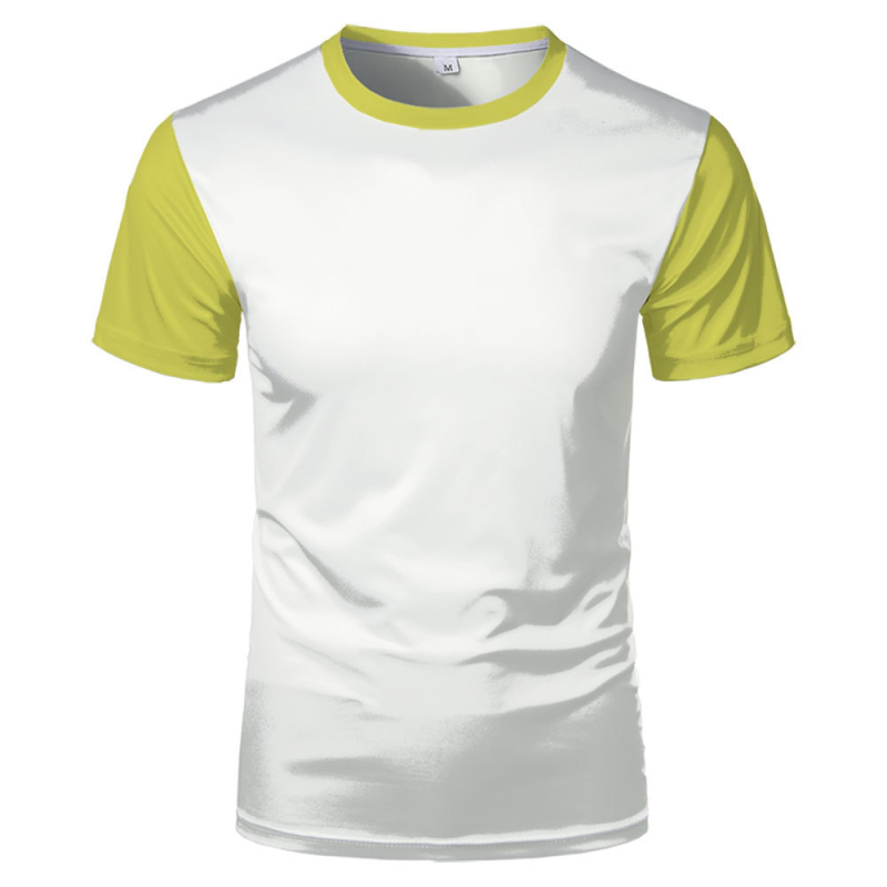 2023 vanjska trgovina prekogranična veleprodaja 3D tisak u boji poliester termalni transfer okrugli izrez majica europskih i američkih plus size trend kratkih rukava