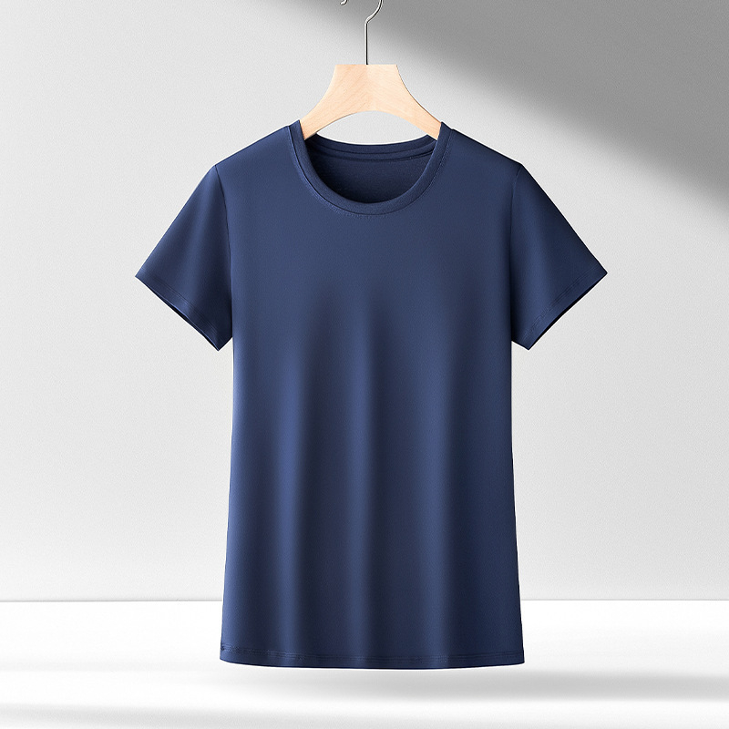 Καλοκαιρινό, ελαφρύ βιβλίο, υψηλής ποιότητας, κοντομάνικο ανδρικό μπλουζάκι από βαμβάκι αλόγου, λευκό, στρογγυλό ντεκολτέ, στενό, βαμβακερό, πουκάμισο για όλες τις χρήσεις, για νέους