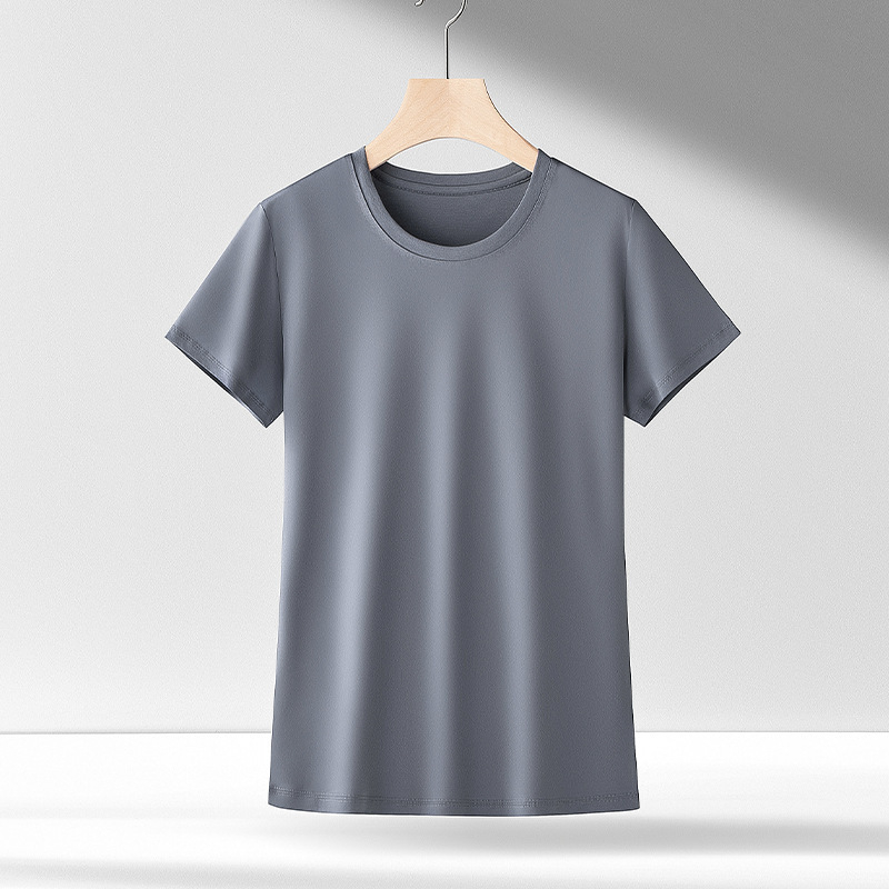 Καλοκαιρινό, ελαφρύ βιβλίο, υψηλής ποιότητας, κοντομάνικο ανδρικό μπλουζάκι από βαμβάκι αλόγου, λευκό, στρογγυλό ντεκολτέ, στενό, βαμβακερό, πουκάμισο για όλες τις χρήσεις, για νέους