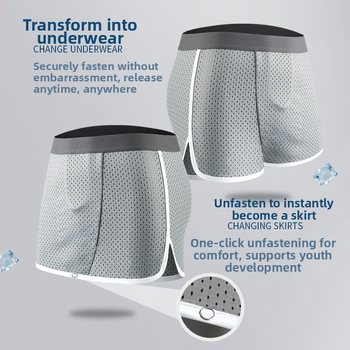 Culotte`id U-kujulised Arloy püksid Aluspesu Meeste suvine jääsiidist magamine Alasti magamine Vaoshoimata teismelised Arenguabi Bokserid