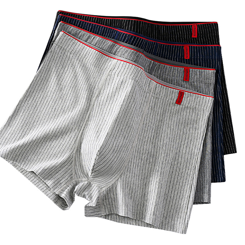 Muško donje rublje Muške jednostavne prepoznatljive bokserice Muške sportske udobne prozračne moderne široke bokserice