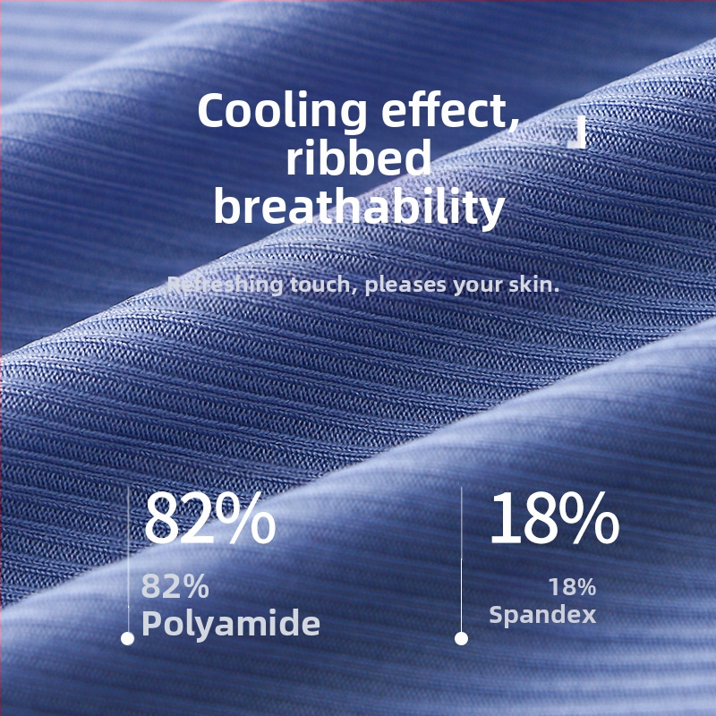 Мъжко бельо с ниска талия, леки, дишащи, с висока еластичност, U-изпъкнало вътрешно