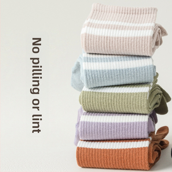 Penkių pirštų kojinės, vaikiškos kojinės iki pirštų vidurio, pavasarinės ir rudens medvilninės kojinės, madingos ilgomis pirštais sportinės neslystančios žieminės moteriškos kojinės