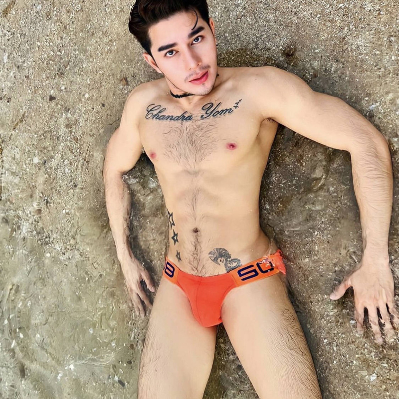 Lenjerie intimă pentru bărbați, tip plasă, sexy, cu crăpături înalte, talie joasă, excitație, șold, sport, fitness, pantaloni la modă, respirabili