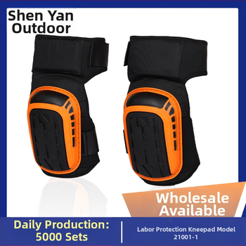 Prekogranični štitnici za koljena za vanjske sportove na terenu, tvrda ljuska, narančasta, teška zaštita od rada, štitnici za koljena, proizvođač proširenih štitnika za koljena, veleprodaja
