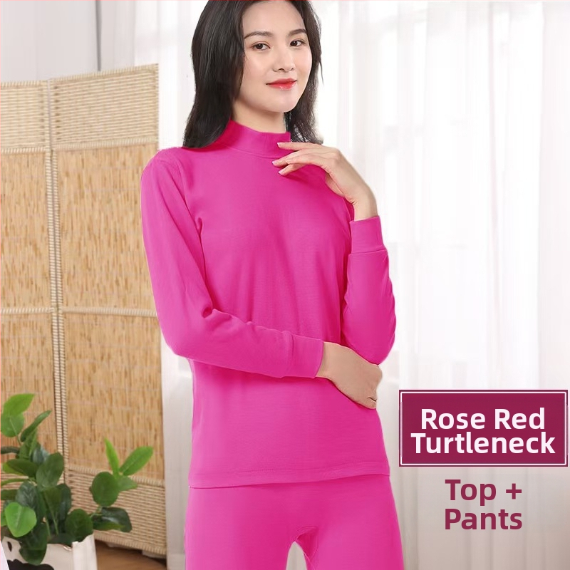 Rudens ir žiemos vyriškas grynos medvilnės termo apatinių komplektas, moteriški termo apatiniai, medvilninis megztinis, trikotažas, sutankintas šilumai