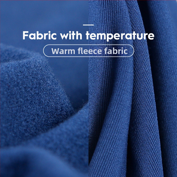 Meeste õmblusteta termopesu, V-kaelusega, talvine, kitsas, fliisvoodriga, tihe õhuke alussärk, sügisriiete puuvillane kampsun