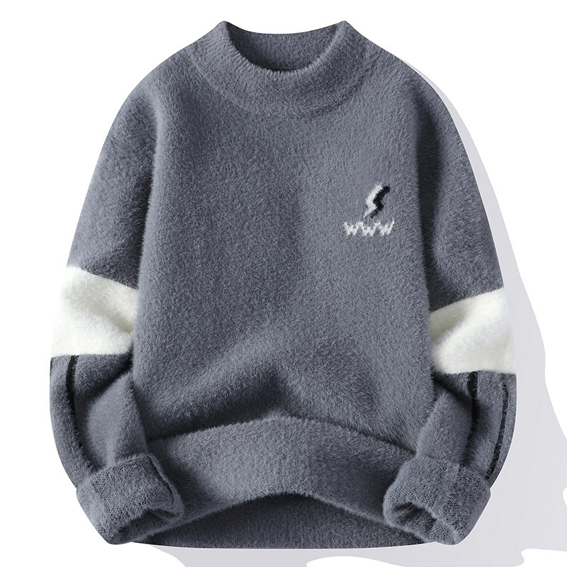 Zima 13 Debeli pulover za tinejdžere 12-godišnji dječaci Učenici osnovne škole 14 Moderni pleteni proizvodi 15 Pulover za velike dječake