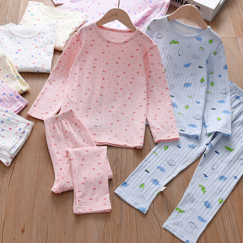 Laste pidžaamad sügisriided 2025 uued poistele ja tüdrukutele pikkade varrukatega koduriided ülikonnad sügisriided väikestele tüdrukutele kevad ja sügis