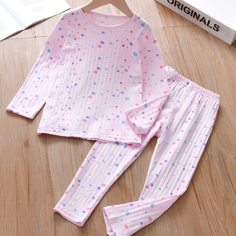 Laste pidžaamad sügisriided 2025 uued poistele ja tüdrukutele pikkade varrukatega koduriided ülikonnad sügisriided väikestele tüdrukutele kevad ja sügis