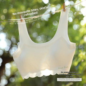 Arendav tüdrukute aluspesu õpilasrinnahoidja, sobib 8-16-aastastele, ketikvaliteediga modaalkangast pehmendav kangas