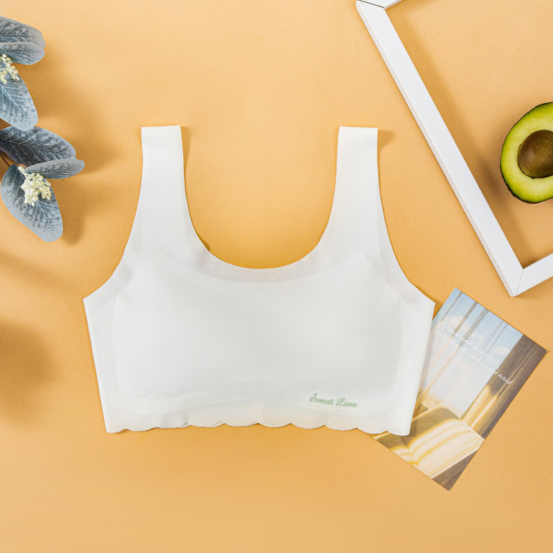 Arendav tüdrukute aluspesu õpilasrinnahoidja, sobib 8-16-aastastele, ketikvaliteediga modaalkangast pehmendav kangas