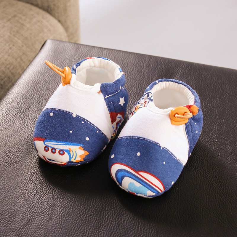 Naujagimio medvilniniai batukai, medvilninės kojinės, žieminiai kūdikių batukai, šilti, vilnos pamušalu, sustorintu minkštu padu berniukams ir mergaitėms