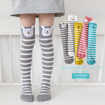 Παιδικές κάλτσες για κορίτσια, κάλτσες πάνω από το γόνατο, ανοιξιάτικες και φθινοπωρινές, κινουμένων σχεδίων, μικρές και μεγάλες, ψηλές παιδικές κάλτσες, κάλτσες φοιτητών, χονδρικής