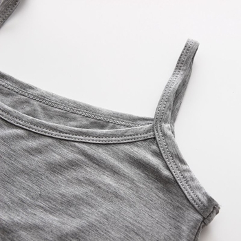 Modalni prsluk, dječji sling za djevojčice, ljetni djevojački, bijeli dječji univerzalni donji dio za djevojčice, ljetna dječja odjeća