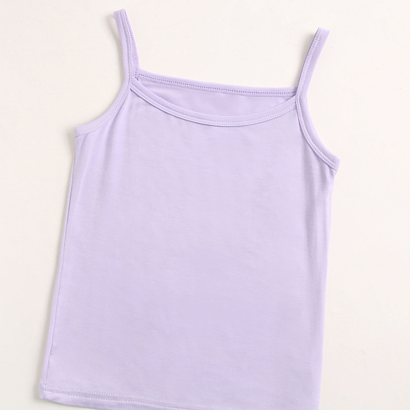 Modalni prsluk, dječji sling za djevojčice, ljetni djevojački, bijeli dječji univerzalni donji dio za djevojčice, ljetna dječja odjeća