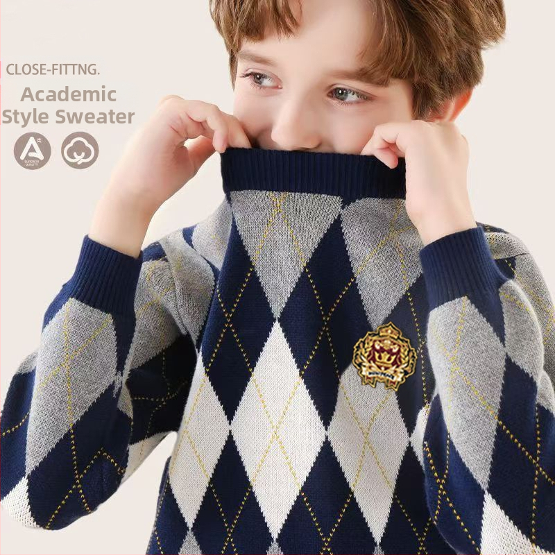 Poiste kampsun Laste 2024. aasta uus sügis- ja talvekampsun