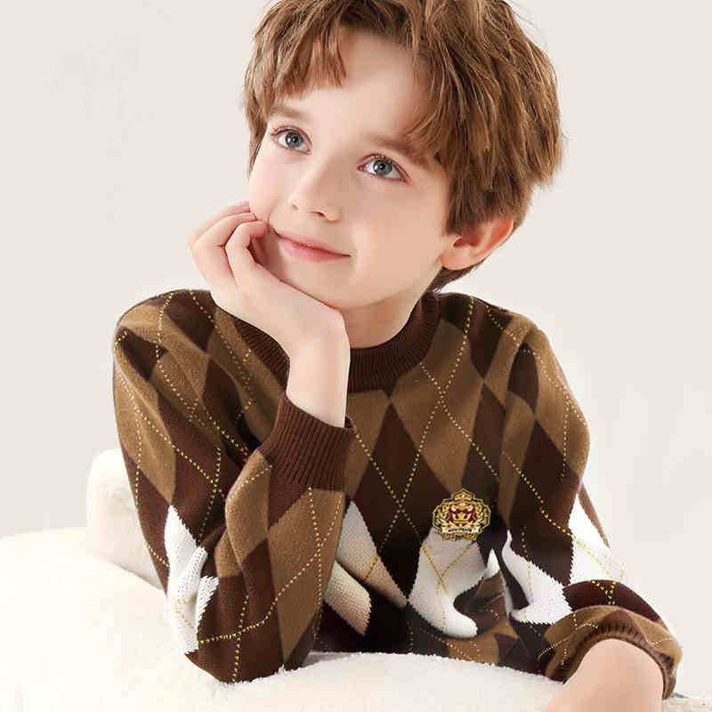 Poiste kampsun Laste 2024. aasta uus sügis- ja talvekampsun