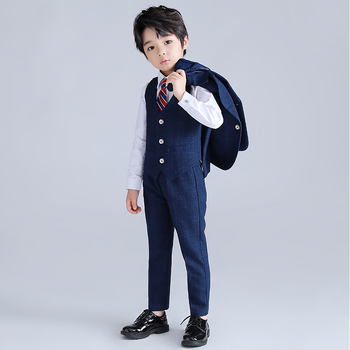 Jesenski i zimski set haljina za dječake 2022., lijepi karirani dječji set malih dimenzija, stilska haljina za bebe za jednu godinu