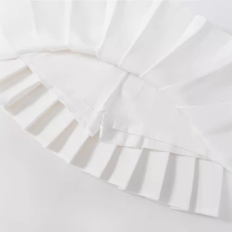 Mergaičių klostuotas sijonas 2025 m. vasaros vaikiškas „Preppy“ stiliaus uniforminis sijonas, mergaičių sportinis teniso sijonas