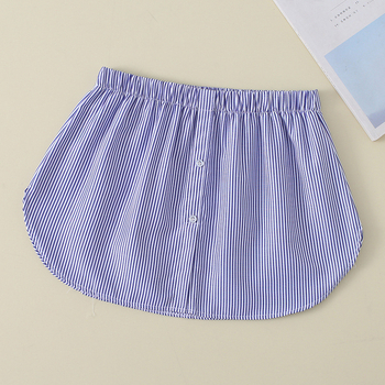 Pulover nou 2024 cu perdea de pârți, fustă de bază pentru femei, asortat, pulover cu tiv fals, fustă mică