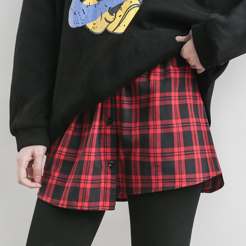 Pulover nou 2024 cu perdea de pârți, fustă de bază pentru femei, asortat, pulover cu tiv fals, fustă mică