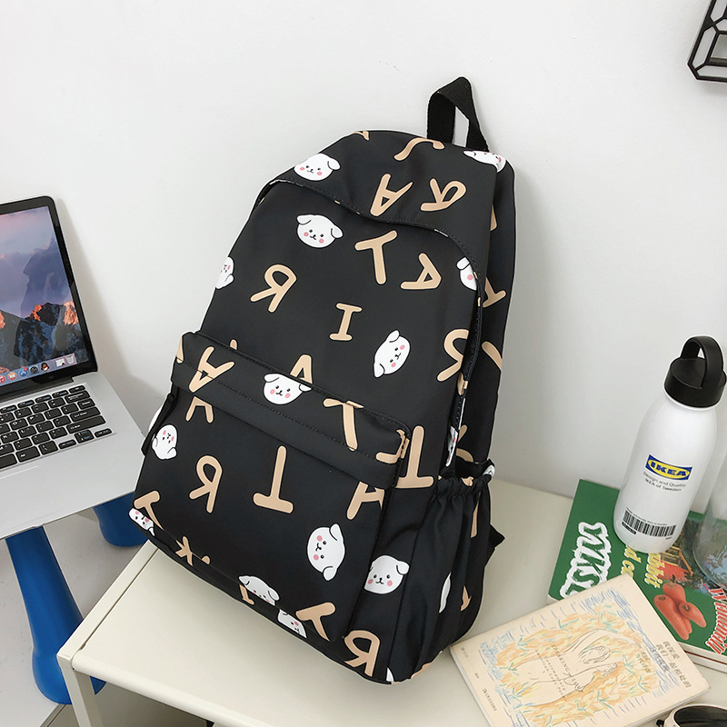 Jaapani armas graffiti kott tüdrukute koolikott Korea keskkooliõpilase naissoost keskkooliõpilase seljakott suure mahutavusega seljakott