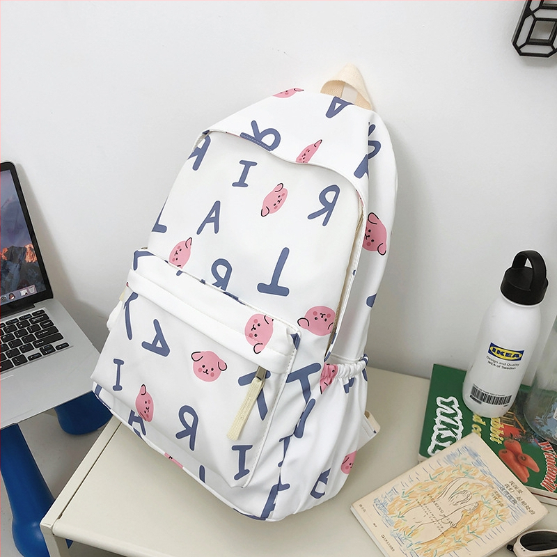 Jaapani armas graffiti kott tüdrukute koolikott Korea keskkooliõpilase naissoost keskkooliõpilase seljakott suure mahutavusega seljakott