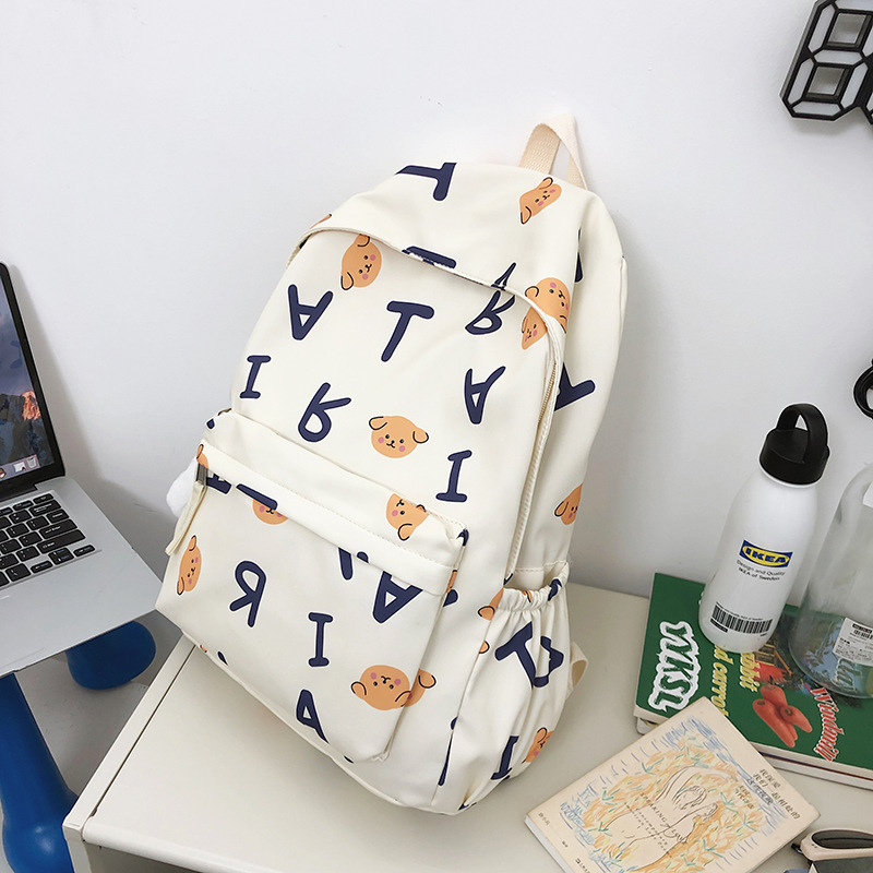 Jaapani armas graffiti kott tüdrukute koolikott Korea keskkooliõpilase naissoost keskkooliõpilase seljakott suure mahutavusega seljakott