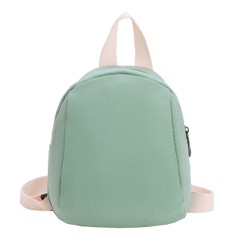 Piiriülene lastekoti seljakott, ühevärviline lõuend, kerge kaalu vähendav väike kott, tüdrukute koolikott, vabaaja väike kott meestele ja naistele