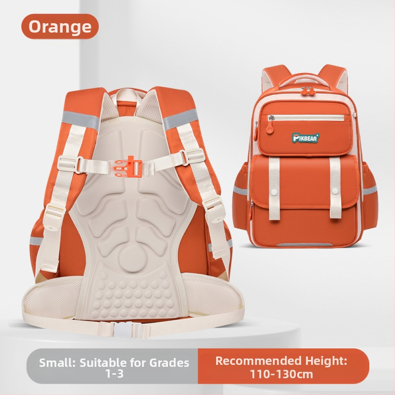 Nou ghiozdan școlar primar Yunduo Kidsren, ghiozdan școlar multi-compartiment pentru băieți și fete, clasa 3-6, reducerea poverii