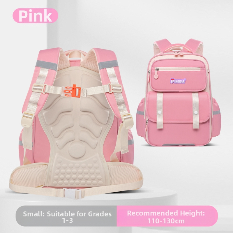 Nou ghiozdan școlar primar Yunduo Kidsren, ghiozdan școlar multi-compartiment pentru băieți și fete, clasa 3-6, reducerea poverii