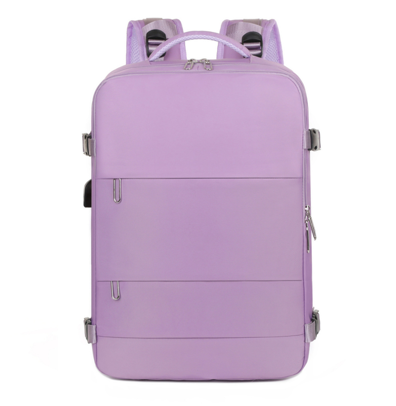 Pārrobežu meiteņu mugursoma, lielas ietilpības, daudzfunkcionāla, sausai un mitrai apavu atdalīšanai, īsiem ceļojumiem, ūdeni atgrūdoša mugursoma