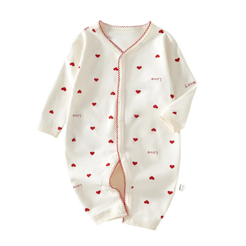 Βρεφική φόρμα για νεογέννητα, άνοιξη και φθινόπωρο, ρούχα για νεογέννητα από καθαρό βαμβάκι Khai, ρούχα αναρρίχησης Khai για μωρά χωρίς κόκαλα