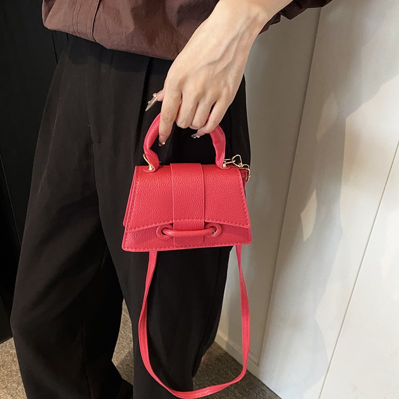 Geantă simplă populară pentru femei 2024 vara nouă modă stil coreean geantă mică pătrată elegantă geantă de umăr geantă crossbody