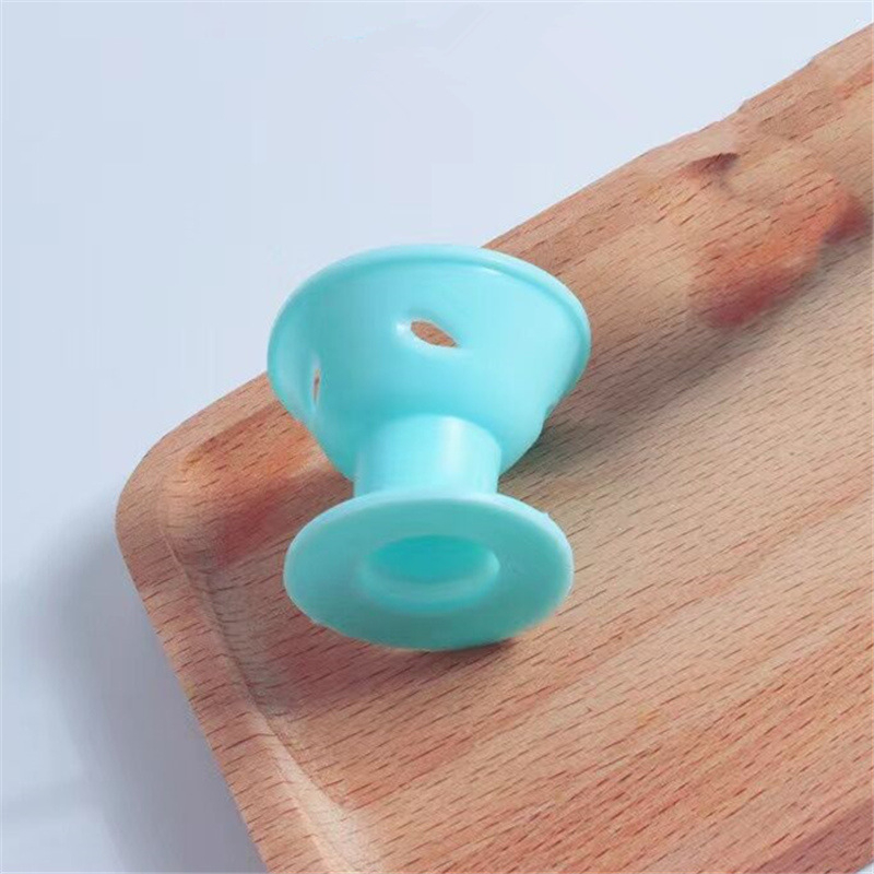 Gamintojas sandėlyje silikoninis plaukų suktukas „Bell“ plaukų suktukas, grybo formos plaukų suktukas, tingaus miego plaukų suktukas, tokio paties stiliaus