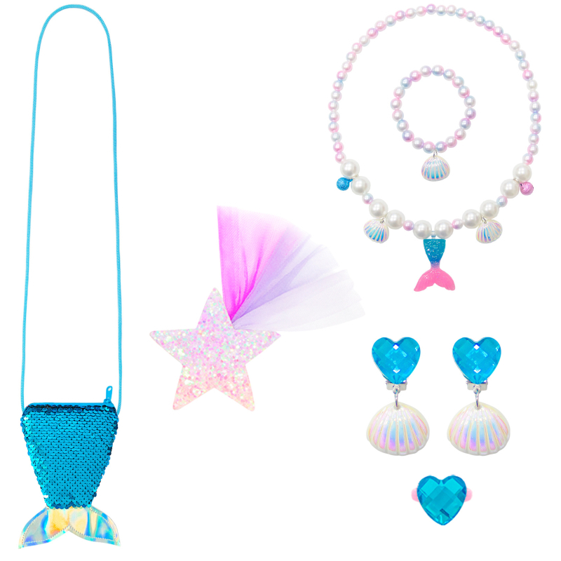 Prekogranična nova VORLITS mala sirena haljina za djevojčicu Arier princeza haljina za igranje uloga