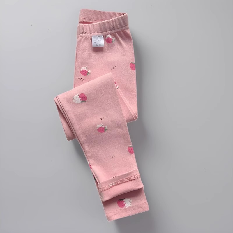 Colanți de bumbac pentru fete, clasa A, de primăvară și toamnă, de mărime medie și mare, pentru copii, fete, culoare bomboane, periat, cald, de toamnă, pantaloni elastici pentru fete