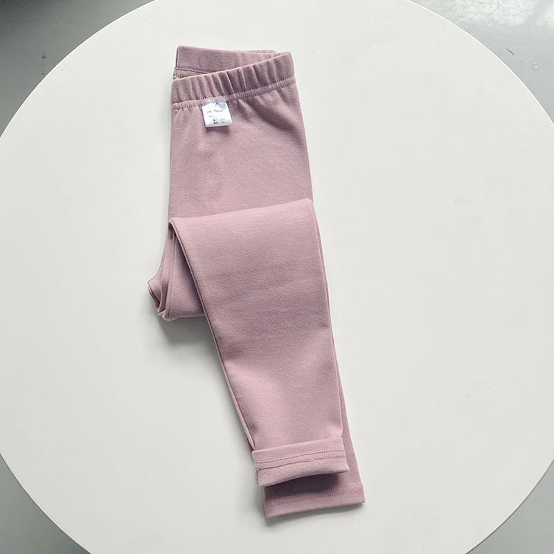 Colanți de bumbac pentru fete, clasa A, de primăvară și toamnă, de mărime medie și mare, pentru copii, fete, culoare bomboane, periat, cald, de toamnă, pantaloni elastici pentru fete