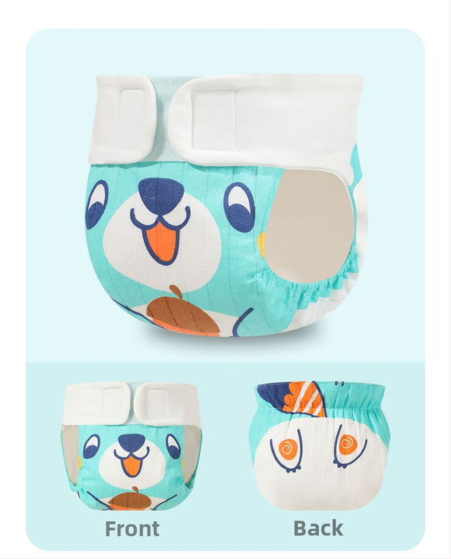 Marlės sauskelnės iš medvilnės marlės, vientisos, skalbiamos, kvėpuojančios, šlapimo žiedo formos, kūdikiams, keturi metų laikai, plaukų karta