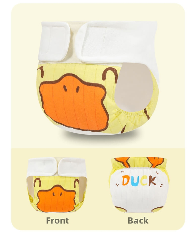 Marlės sauskelnės iš medvilnės marlės, vientisos, skalbiamos, kvėpuojančios, šlapimo žiedo formos, kūdikiams, keturi metų laikai, plaukų karta