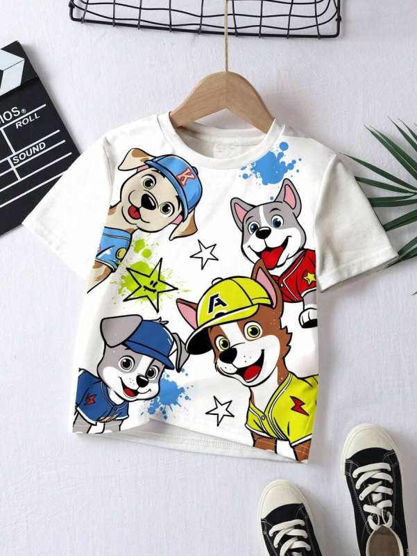 Dječja odjeća Dječja majica kratkih rukava Dječja jesensko-zimska osnovna majica Novi stil Male i srednje dječje majice kratkih rukava Zapadnjački stil Moderni RA01