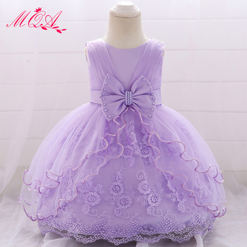 Ευρωπαϊκό και Αμερικανικό Νέο Φόρεμα ενός έτους από Δαντέλα με Δίχτυ, Φόρεμα ενός έτους για κορίτσια, Φόρεμα πριγκίπισσας, Μωρουδιακό Φόρεμα με Στάμπα