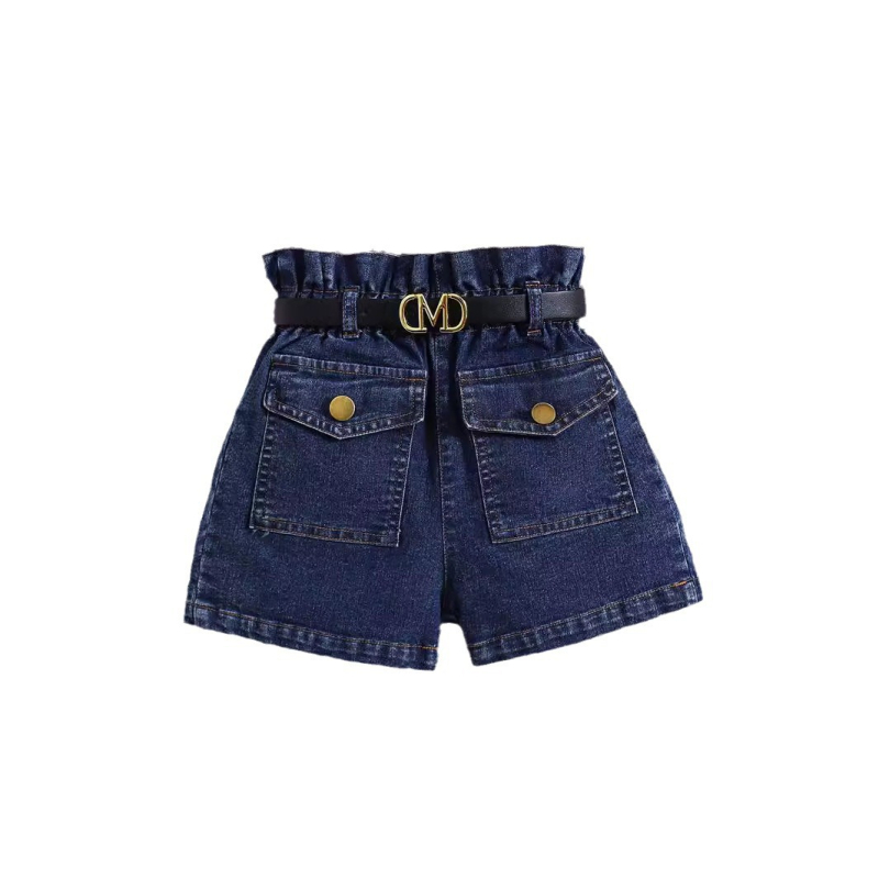 Pantaloni pentru copii transfrontalieri europeni și americani, primăvara 2024, blugi noi din bumbac, pantaloni țesuti din bumbac, pantaloni casual de zi cu zi