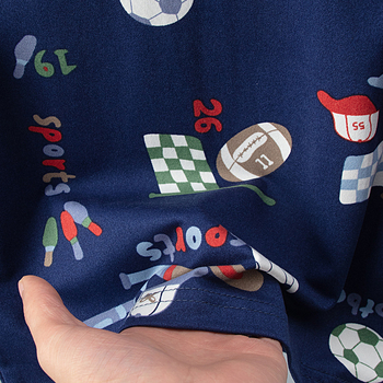 Πλατφόρμα Εξωτερικού Διασυνοριακού Εμπορίου 3 τεμαχίων Παιδικά Μοντέρνα Είδη με Στάμπα Κοντά Μανίκια Παντελόνια Σορτς Ρούχα Σπιτιού για Αγόρια και Κορίτσια