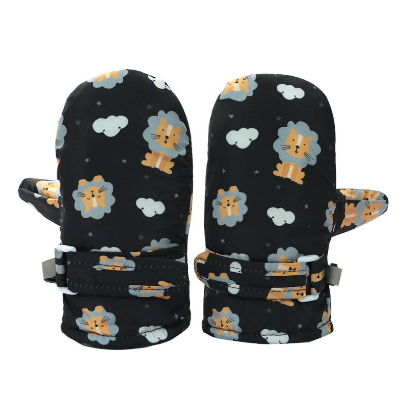 Uued piiriülesed laste suusakindad fliisvoodriga paksendatud beebikindad veekindlad kiiresti kuivavad talvised lastekindad