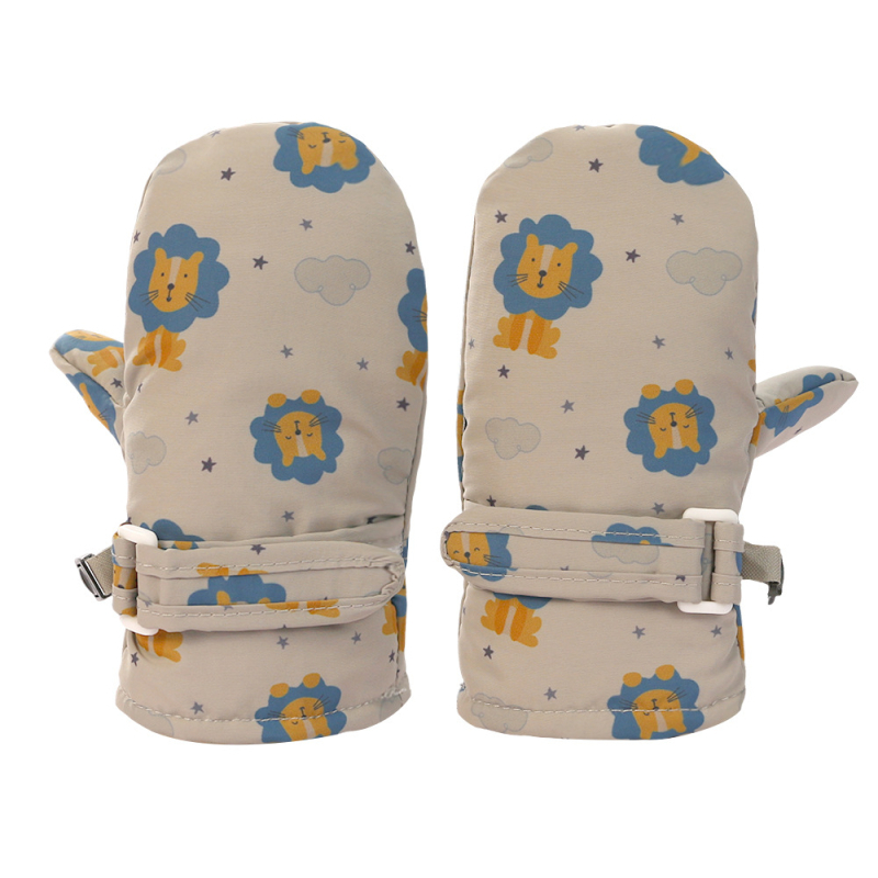 Uued piiriülesed laste suusakindad fliisvoodriga paksendatud beebikindad veekindlad kiiresti kuivavad talvised lastekindad