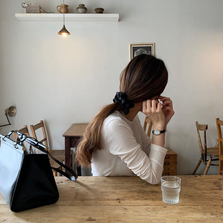 Išplėstinė nuojauta ~ Paprasta atlasinė storosios žarnos plaukų kilpa iš riebios žarnos kilpos plaukų virvė prancūziška storosios žarnos kilpos atlasinė plaukų virvė moteriški galvos apdangalai