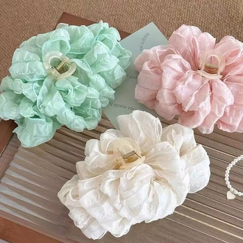 Debesų burbulų segtukas, super fėjos didelis lankas, moteriškas naujas plaukų segtukas, aukštos kokybės „Sense“ pakaušio ryklio segtukas