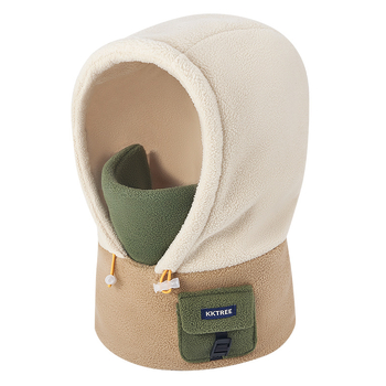 Kk Tree drăguț cald pălărie pentru copii eșarfă all-in-one mască rezistentă la vânt pentru bărbați și femei bebeluși clasa a antistatică toamna și iarna